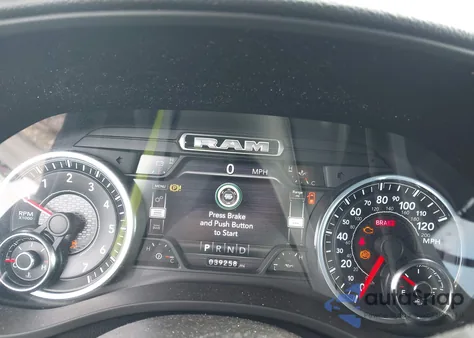 2021 Ram 1500 Big Horn 4X4 5'7 Box from USA, damaged, VIN 1C6SRFFTXMN736236